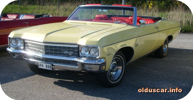 1970 Chevrolet Impala Convertible Coupe front